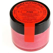 Picture of SUGARFLAIR EDIBLE PINK GLITTER PAINT 20G